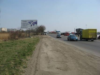 Billboard B in Lutsk, 3х6  L'vivs'ka-Bozenka_zavod Kromberg_novij rinok_vid centru Photo 1