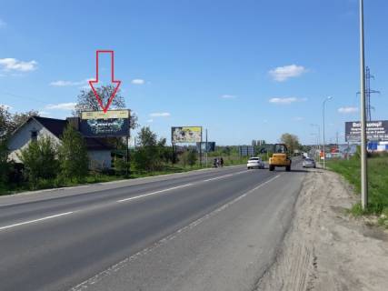 Billboard B in Lutsk, 3х6  Strilec'ka st. - Perehresta Naberezna, transportna rozv'azka Photo 1