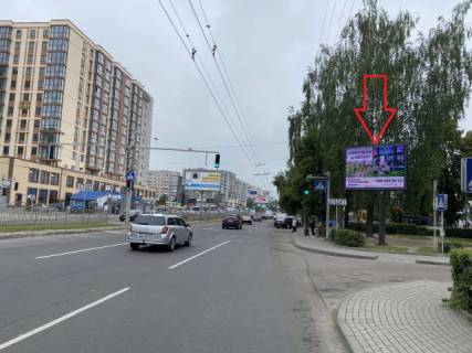 Video Billboard A in Lutsk, 4х3  Sobornosti 13, navproti TC Gostinec' - 325635 Photo 1