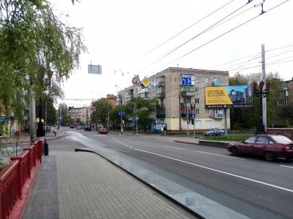 Billboard A in Chernihiv st. Sevcenko, 37 (krasnyj most) (storona A) Photo 1