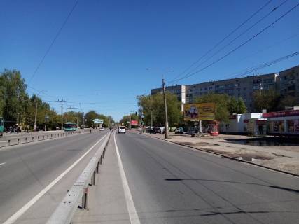 Billboard A in Chernihiv 1 Maa 165, 2-a gorbol'nica, market EKO (storona A) Photo 1