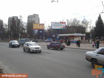 Billboard A in Chernihiv pr-t Mira, 68 (otel' Gradeckij) Photo 1