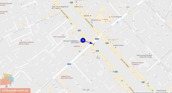 Prismatron, Prism B in Chernihiv Mira pr-t / st. Sorsa - 138385 scheme