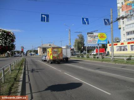 Billboard B in Chernihiv 1 maa st. / st. Sednevskaa Photo 1