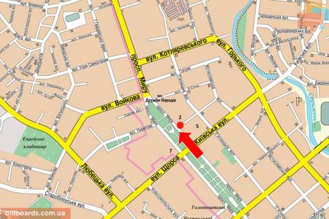 Citylight A in Chernihiv Mira pr-t, 53, Sinkom, Gostinnyj scheme