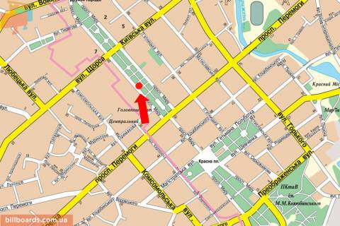 Citylight B in Chernihiv Mira av. 44g, Poliklinika #3 scheme