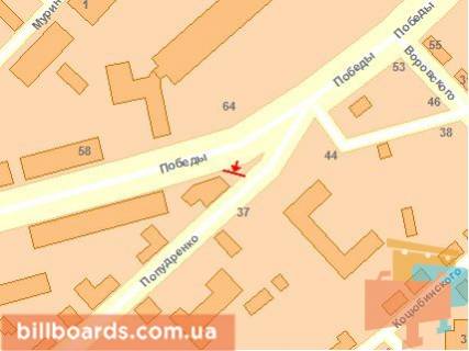 Citylight A in Chernihiv Mira av. 44,ost. 3-a Poliklinika scheme