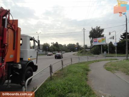 Billboard A in Chernihiv 1-go Maa st. / st. Kol'cevaa, v storonu st. Kol'cevoj Photo 1