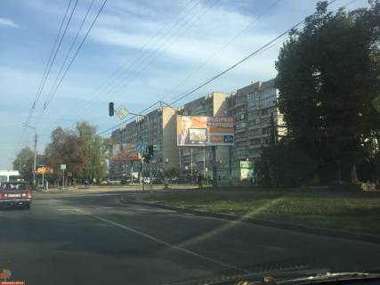 Billboard A in Chernihiv Mira pr-t - st. Kotlarevskogo Photo 1