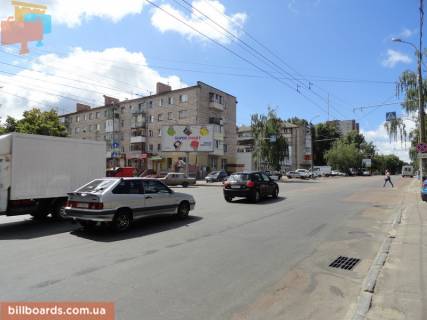 Billboard B in Chernihiv Sorsa st. / st. Komsomol'skaa Photo 1