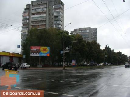 Billboard A in Chernihiv Pobedy pr-t / st. Komsomol'skaa Photo 1