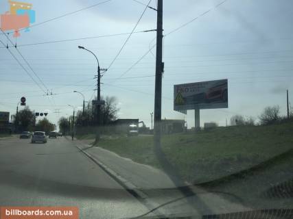 Billboard A in Chernihiv Kozac'ka st. - st. Lubecskaa Photo 1