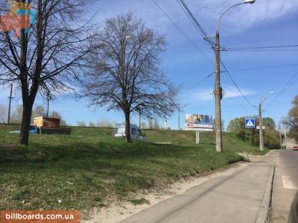 Billboard B in Chernihiv Kozac'ka st. - st. Lubecskaa Photo 1