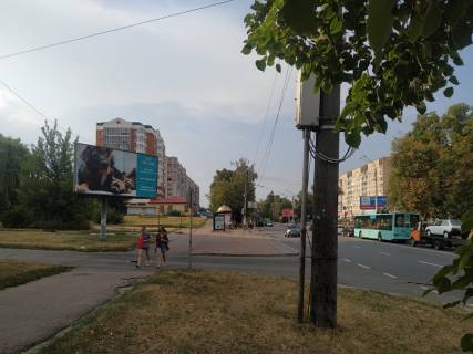 Billboard B in Chernihiv prosp. Mira, 68 (otel' Gradeckij) (storona B) Photo 1
