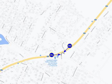 Billboard A in Chernihiv, 6х3  vyezd na Novgorod-Severskij (storona A) scheme