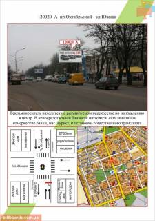 Billboard  in Mykolaiv   av.Zovtnevij -st. Pivdenna   Photo 1