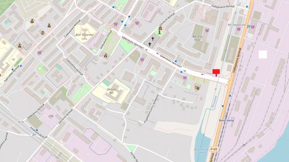 Billboard B in Vishgorod pr-t Sevcenka, 50 metriv pisla povorotu z st. Naberezna, pravoruc v centr mista scheme