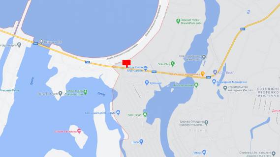 Billboard B in Oseshchina Trasa R-69, 330 m. pisla povorotu na s/o <<Sadi Dnipra>>, pravoruc scheme