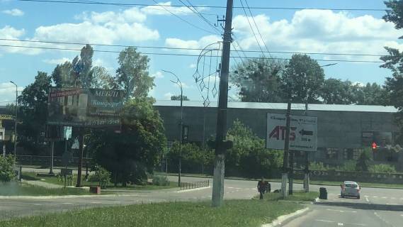 Billboard B in Vishgorod pr-t Sevcenka, 50 metriv pisla povorotu z st. Naberezna, pravoruc v centr mista Photo 1