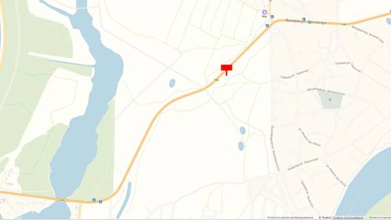 Billboard A in Kiev roads avtomobil'na doroga R-69 <<Kiiv-Visgorod-Desna-Cernigiv>>,1150m. pisla povorotu na masiv <<Mizricca>>, pravoruc, u napramku z m. Visgoroda v s. Hotanivka. scheme