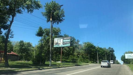 Billboard B in Vishgorod st. Soludenko,  2100 metriv pisla dorozn'ogo znaku "Visgorod", pravoruc, napramok u m. Visgorod Photo 1