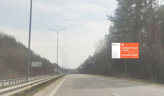 Billboard A in Vishgorod, 6x3  1350 m. pisla povorotu z avtomobil'nou dorogi R-02 "Kiiv-Ivankiv-Ovruc" na avtomobil'nu dorogu R-69 "Kiiv-Visgorod-Desna-Cernigiv",u napramku st. Bogatirs'kij., m. Kiiv, pravoruc Photo 1