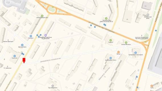 Citylight A in Vishgorod Vst. Dniprovs'ka pisla povorotu z pr-tu Mazepi na st. Dniprovs'ku livoruc scheme