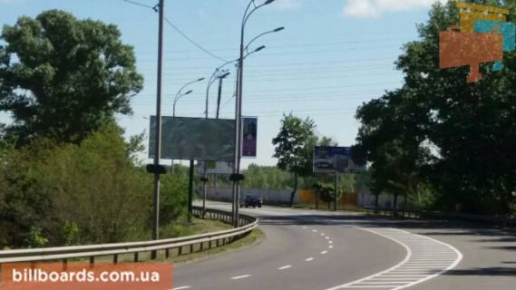 Billboard B in Vishgorod, 6x3  st. Naberezna, 50 m. pisla avtobusnoi zupinki "Zatoka", pravoruc, napramok z m. Visgoroda do m. Kieva. Photo 1