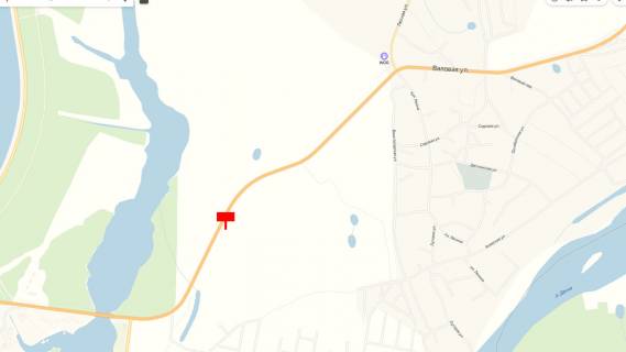 Billboard A in Kiev roads, 6x3  avtomobil'na doroga R-69 "Kiiv-Visgorod-Desna-Cernigiv", 500 m. pisla povorotu na masiv "Mizricca", pravoruc, u napramku z m Visgoroda v s. Hotanivka. scheme