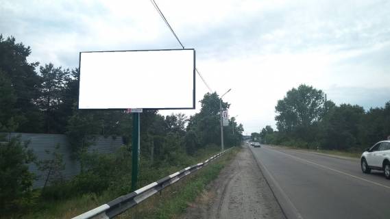 Billboard B in Khotnivka автомобільна дорога Р-69 “Київ-Вишгород-Десна-Чернігів”, 200 м. після повороту на с/о “Сади Дніпра”, праворуч, у напрямку з м. Вишгород у с. Хотяновка Photo 1