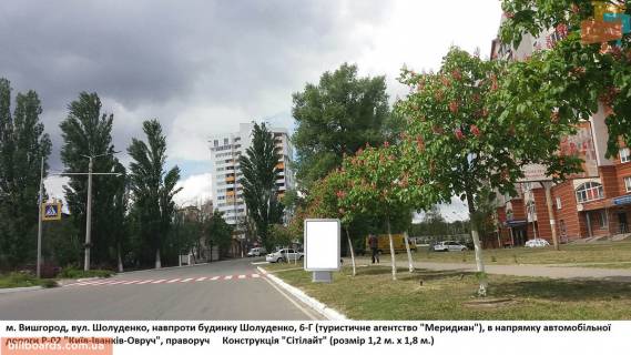 Citylight A in Vishgorod Naprotiv "Meridiana" st. Soludenko, 6-G Photo 1