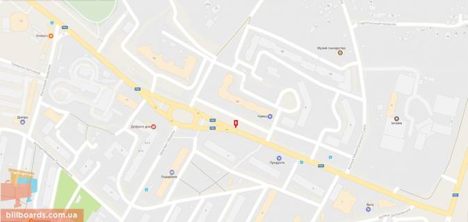 Citylight A in Vishgorod Naprotiv laboratorii "Savon" scheme