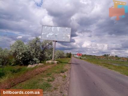 Billboard B in Kobleve, 6х3  trassa T1516 -mezdu razvilokoj i bazami Photo 1