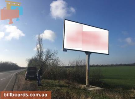 Billboard A in Fedorivka (Mykolayiv region), 6х3  trassa M14 - povorot na Rybakovku Photo 1