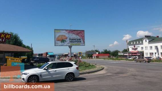 Billboard B in Kobleve, 6х3  trassa M14 pered st.Morskoj (Ceb) Photo 1