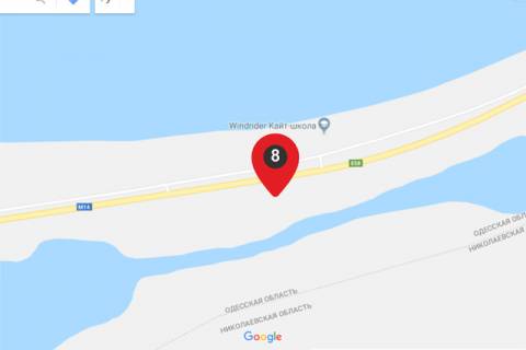 Megaboard A in Kobleve, 11.5х3.5  trassa M14 -rajon kajt-skoly scheme