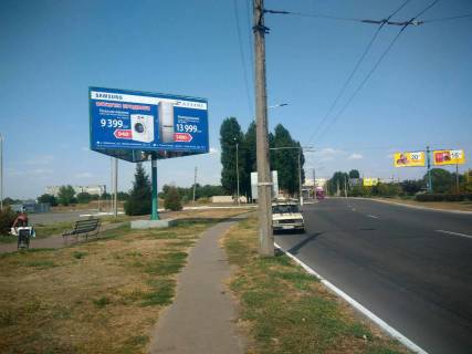 Billboard B in Kremenchuk, 3х6  av. Lesi Ukrainki - st. Akova Petrusa Photo 1