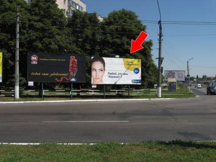 Billboard A in Kremenchuk, 3х6  av. Lesi Ukrainki - av. Poltavs'kij Photo 1