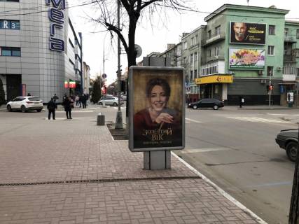 Citylight A in Kremenchuk st. Soborna - st. Sevcenka Photo 1