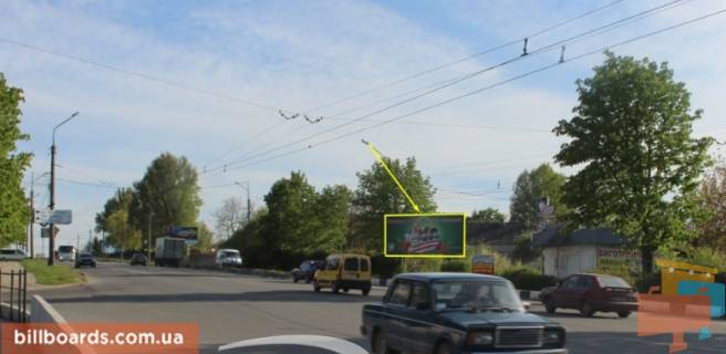 Billboard A in Ternopil, 3х6  Mikulinec'ka Photo 1