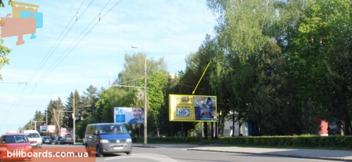 Billboard A in Ternopil, 3х6  S. Banderi Photo 1