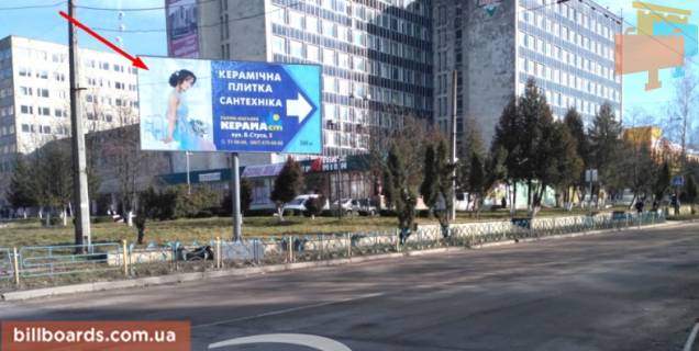 Billboard A in Ternopil, 3х6  15 Kvitna Photo 1