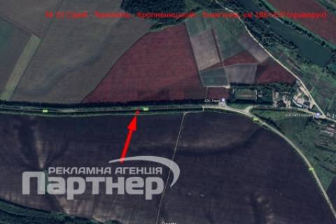 Billboard B in Ternopil  trasa Ternopil'-Hmel'nic'kij scheme