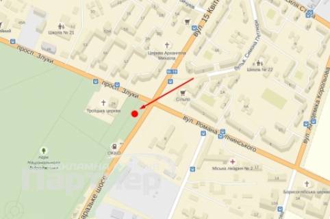 Billboard B in Ternopil, 3х6  15 Kvitna scheme