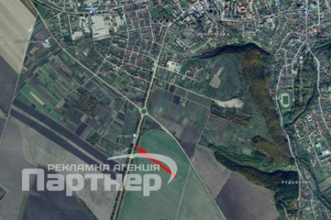 Billboard A in Ternopil Cortkiv scheme