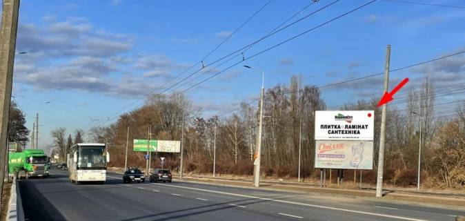 Billboard A in Ternopil, 3х6  Mikulinec'ka Photo 1