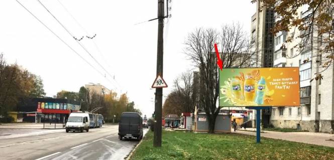 Billboard A in Ternopil, 3х6  L. Ukrainki Photo 1