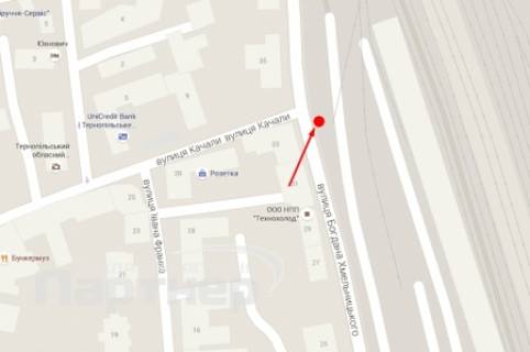 Billboard A in Ternopil, 3х6  B. Hmel'nic'kogo scheme