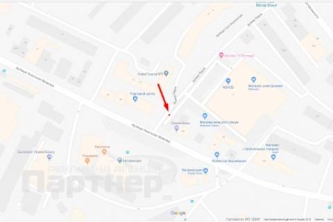 Citylight A in Ternopil, 1,2х1,8  Zivova scheme