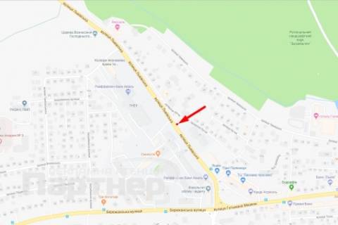 Billboard B in Ternopil, 3х6  L'vivs'ka scheme